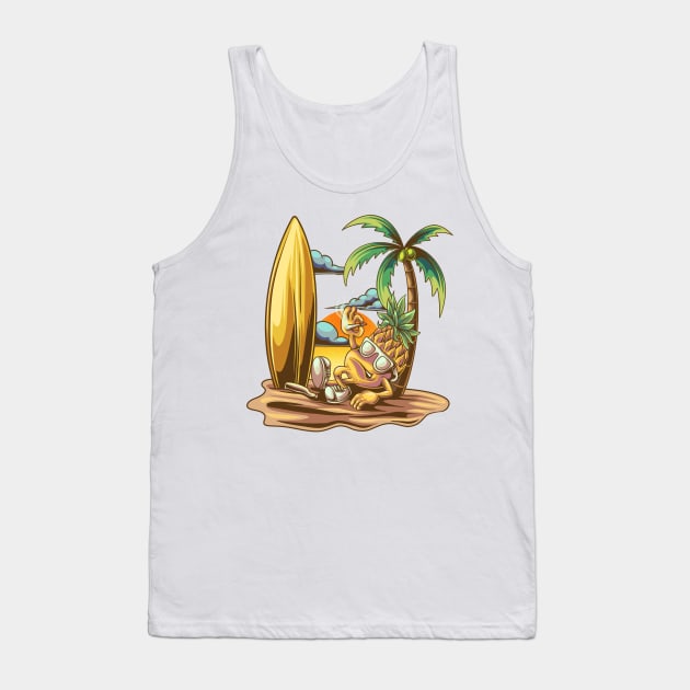 Stay Chill Tank Top by Arjanaproject